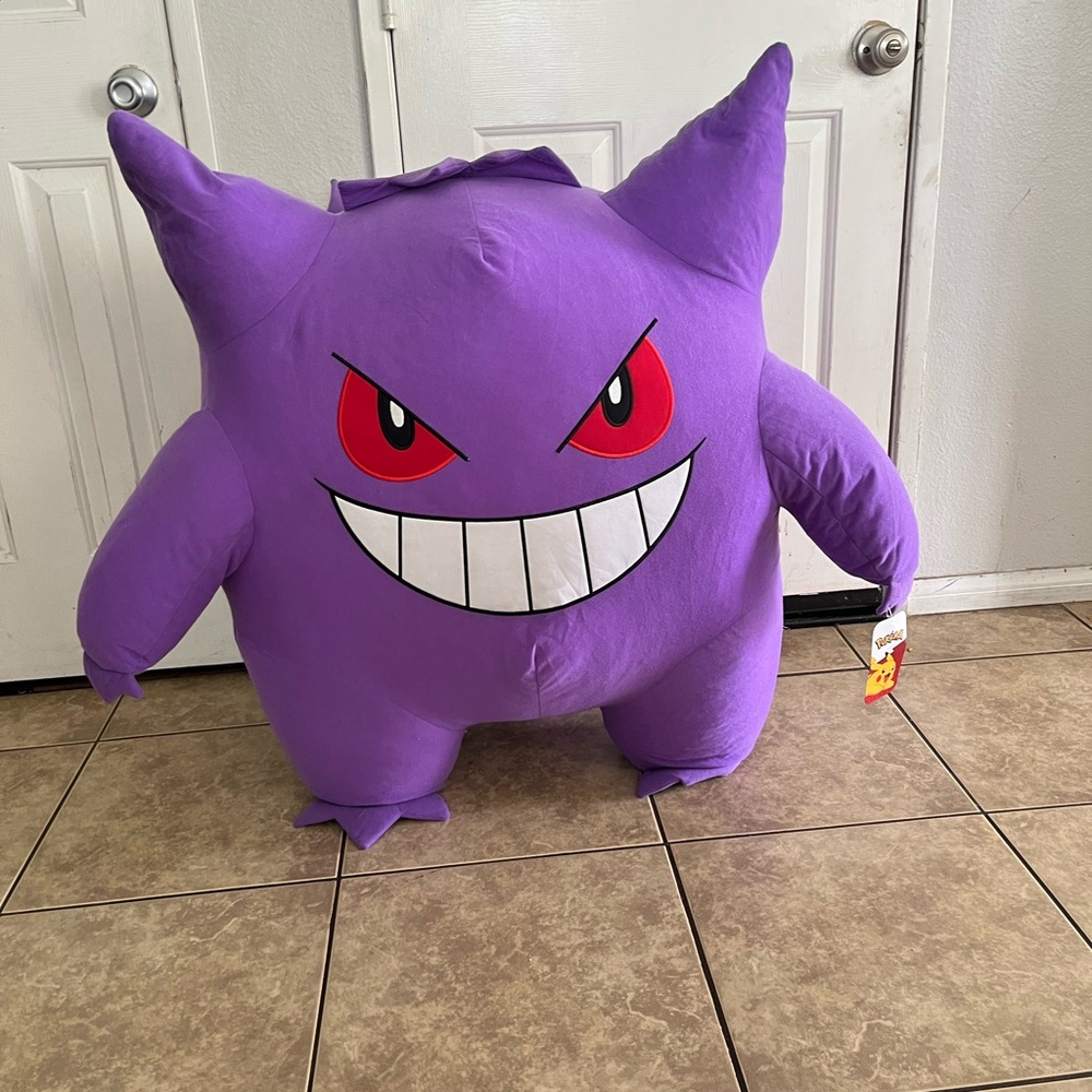 Huge Pokémon Gengar plush